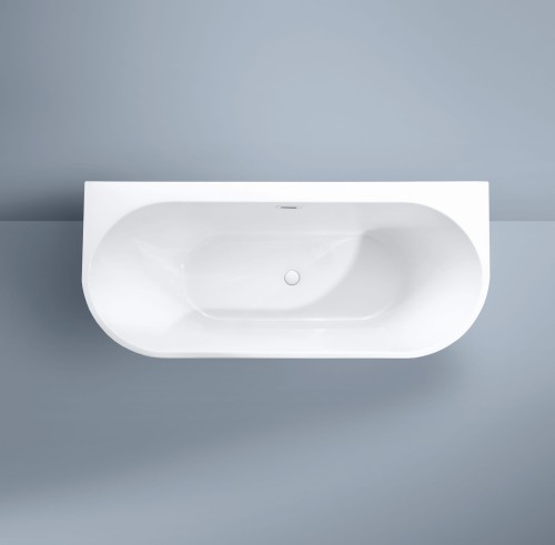 Wanna wolnostojąca przyścienna Karbin - Biały Przelew 160x75x58 K-APR01
