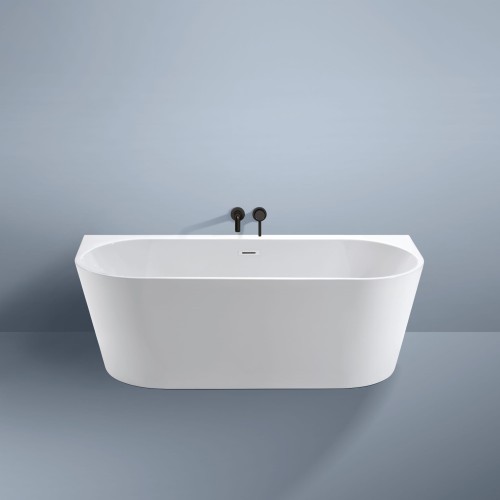 Wanna wolnostojąca przyścienna Karbin - Biały Przelew 150x75x58 K-APR05