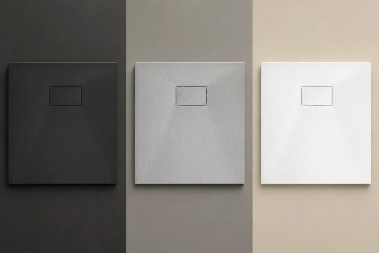 Brodzik prysznicowy prostokątny SMC Karbin OMI10080W 100x80x2,6 cm – Biały