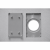 Element odpływu: Brodzik prysznicowy prostokątny SMC Karbin OMI10090G 100x90x2,6 cm – Szary
