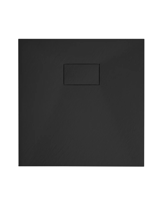 Brodzik prysznicowy prostokątny SMC Karbin OMI10090B 100x90x2,6 cm – Czarny
