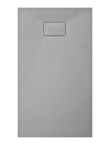 Brodzik prysznicowy prostokątny SMC Karbin OMI14080G 140x80x2,6 cm – Szary